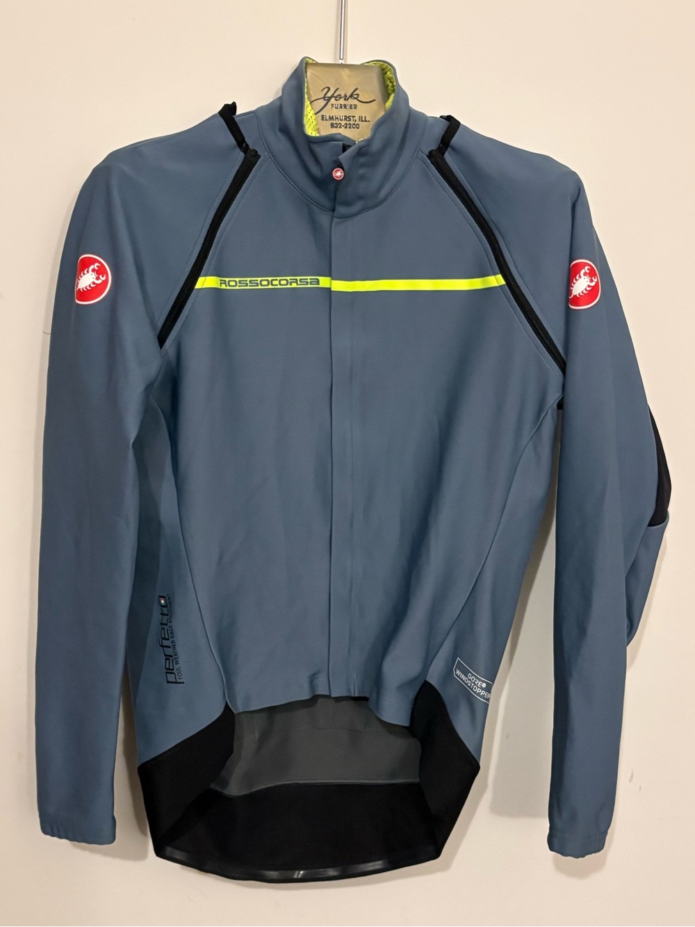 Castelli Perfetto GORE-TEX WINDSTOPPER® Cycling Jacket - Men’s XL